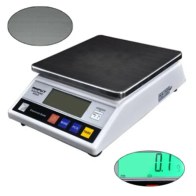 7.5Kg*0.1g Lab Digital Balance Scale Electronic Precision Counting Weigh Scale • £68.73