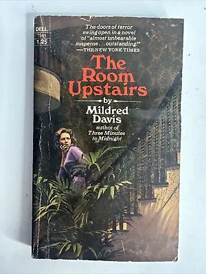 The Room Upstairs Mildred Davis 1974 Dell 1st Printing Paperback Suspense Horror • $13.49