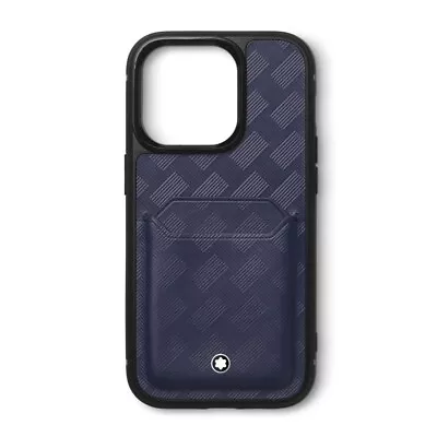 Montblanc Extreme 3.0 Genuine Leather 2CC Hard Case Cover For IPhone 15 Pro Max • $359.99