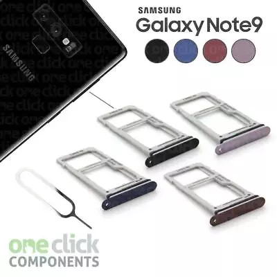 Waterproof Nano Sim Card & Micro SD Tray Slot Holder For Samsung Galaxy Note 9 • £2.49