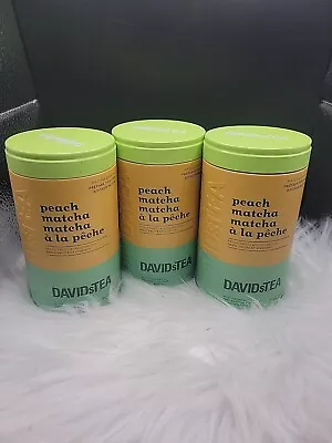 David's Tea Maple Matcha Drink Mix 3 Tins. 4oz Each 125Grams. • $45