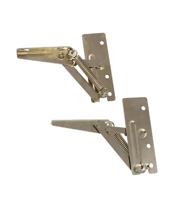 Lift Up Flap Hinges Sprung On Both Sides Kitchen Cabinet Top Boxes Doors Hafele • £10.95