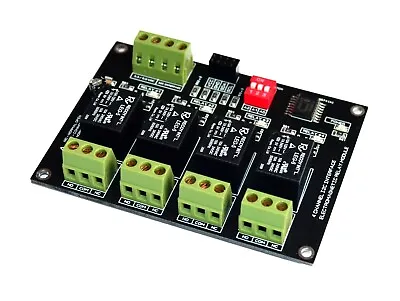 4 Channel I2C Relay Electromagnetic 3.3V 5.0V Smart Home Assistant ESP8266 ESP32 • $15.95