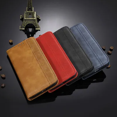 $17.45 • Buy Xiaomi Poco X3 X4 NFC F3 M4 Pro Magnetic Flip Matte Leather Wallet Stand Case