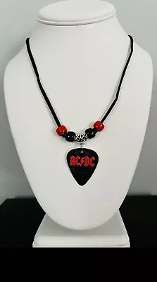 AC/DC Dirt Deeds Done Dirt Cheap Guitar Pick Necklace • £26.01