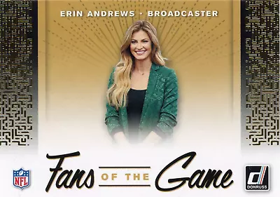 2019 Donruss Fans Of The Game Erin Andrews • $4.95