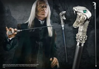 Noble Collection Wizarding World Harry Potter Lucius Malfoy Walking Stick Wand • $159