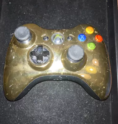 $27 • Buy Xbox 360 Star Wars Limited Edition Wireless Controller Gold Not Tested