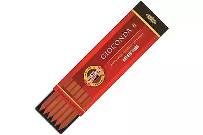 Koh-I-Noor Artists Dry Chalk - Russet Sepia (Box Of 6) • £6.78