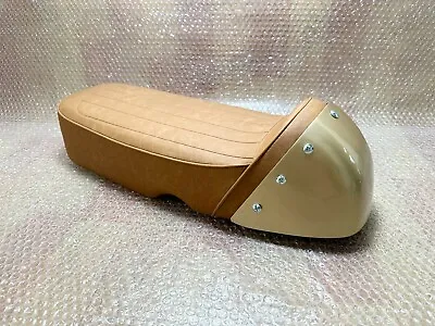 Honda SS50Z SS50 Z Seat Gold Metal Cowl SS50Z New Cafe Racer Sport Motorcycle • $336.47