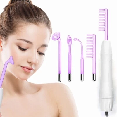 $28.99 • Buy Portable Skin Care Acne Purple Ray Facial With 4 Wand Electronicy Homeuse