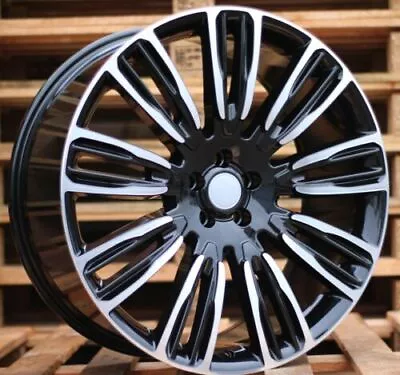 NEW 4x 21 Inch 5x120 BLACK Wheels For LAND ROVER DISCOVERY DEFENDER RANGE SPORT • $2820.94