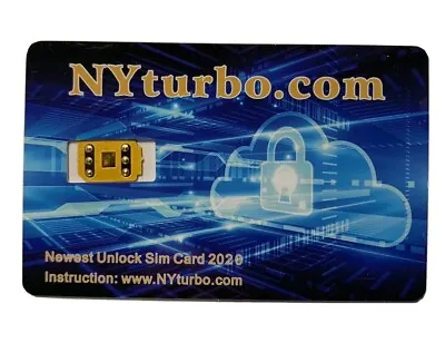 NYturbo IPhone QPE Unlock Sim Chip For IPhone 13 12 11 X XS Max XR 8 7 SE R MKSD • $7.50