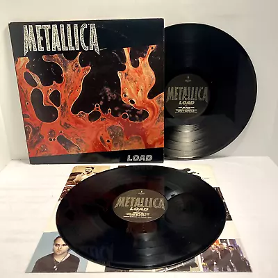 Metallica - Load 2LP - Elektra 61923-1 - Tested Strong VG Vinyl - OG 1996 Press • $112.50