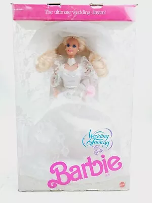 NIB 1989 WEDDING FANTASY Barbie Doll The Ultimate Wedding Dream B-#02125 • $20.99