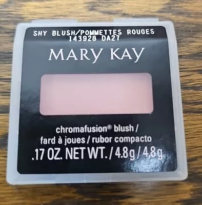 Mary Kay SHY BLUSH Chromafusion Blush Cheek Color .17oz NEW • $15.99