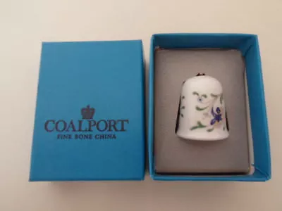 Coalport Bone China Boxed Thimble Pageant • £4