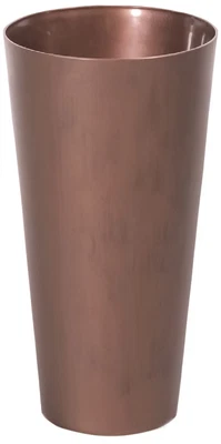 £23.99 • Buy Large Tall Planter Plant Pot 57cm Tall Burnt Copper Colour Indoor & Outdoor