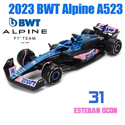 Bburago 1:43 BWT Alpine A523 F1 Team #31 Esteban Ocon Diecast Model Car Toy 2023 • $22.54