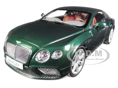 $149.99 • Buy 2016 Bentley Continental Gt Coupe Verdant Green 1/18 Diecast By Paragon 98222