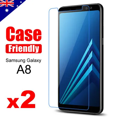 $4.29 • Buy 2x Tempered Glass Screen Protector For Samsung Galaxy A8 J5 Pro J2 Pro 2018