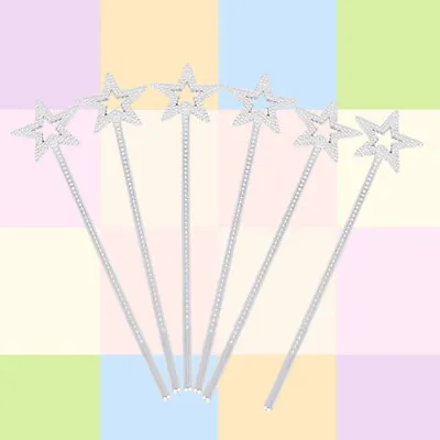 £6.64 • Buy 6 Pcs Star Fairy Wand Girls Dress Up Wands Angel Fairy Wands Stick