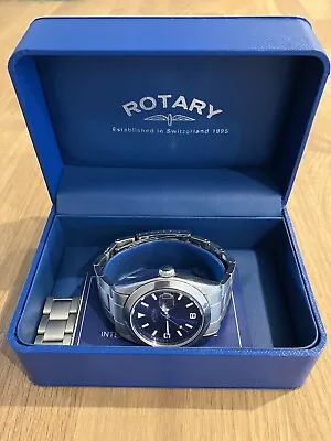 Rotary Men’s Wristwatch Stainless Steel Ref: 10322 • £20