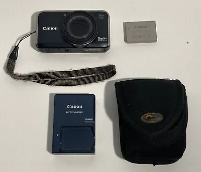 Canon PowerShot SX210 IS 14.1MP Digital Camera - Black *PLEASE READ* • $100