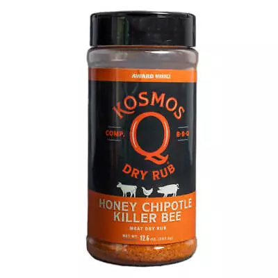 Kosmos Q Spicy Killer Bee Chipotle Honey BBQ Rub- Sweet And Spicy • $19.95