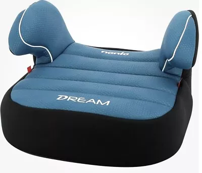 Nania Dream Booster Luxe Car Seat Group 3 (15-36kg) In Turquoise Brand New • £25