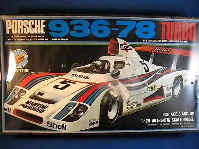 Blue Tank Porsche 936-78 Turbo  1:28 Motorized TK8816 SEALED NEW NIB • $25