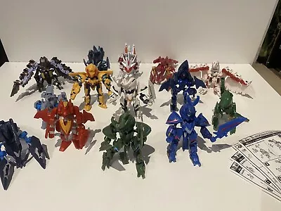 14PCS ANIMAGEAR Action Figures Robots Eagles Beasts Soldiers Swords T-Rex Bundle • $157.75