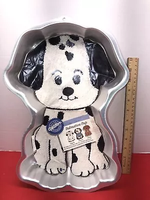 $15.99 • Buy Wilton Cake Pan Mold Dalmatian Puppy Dog 2105-9334  1993 NICE!
