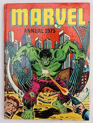 Vintage MARVEL ANNUAL 1975 - Incredible Hulk - Excellent Condition Hardcover • $19.90