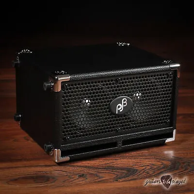 Phil Jones Bass C2 Compact 2x5” 200W 8-ohm Speaker Cabinet W/ Cover - Black • $379.99