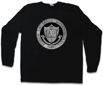 MISKATONIC UNIVERSITY IV VINTAGE LONG SLEEVE T-SHIRT Arkham HP Sign Cthulhu • $25.99