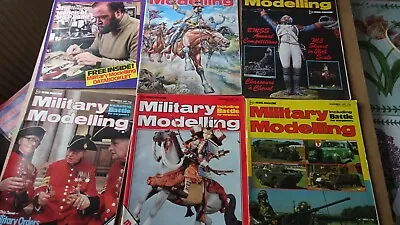 Military Modelling Magazine Bundle JULY TO DECEMBER 1981 VINTAGE BOOKS • $12.44