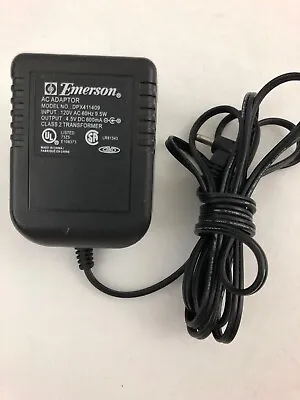 $17.59 • Buy Emerson AC Adapter Model DPX411409 4.5V DC 600mA 5mm Tip Class 2