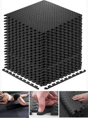 $24.89 • Buy 6-24PCS EVA Foam Mat Gym Floor Mats Interlocking Heavy Duty Baby Kids Play