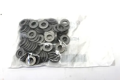 100 Pcs 2024-T3 Aluminum Flat Washer Plain Finish 1/4  Inch #10 • $12.14