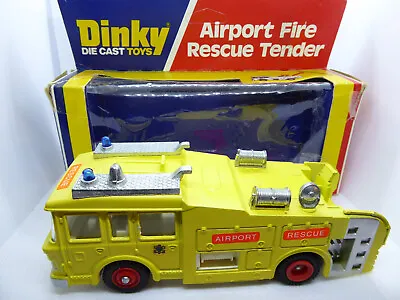 £35 • Buy Dinky Toys 263 ERF Airport Fire Rescue Tender Fire Engine Boxed