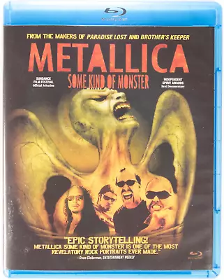 Metallica Some Kind Of Monster Blu-ray + DVD - Metal Documentary • $50.69