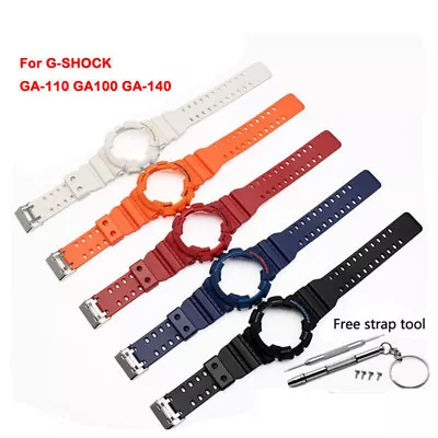 For Casio Watch Band Watch Straps Accessories For G-SHOCK GA-110 GA100 GA-140 • $15.99
