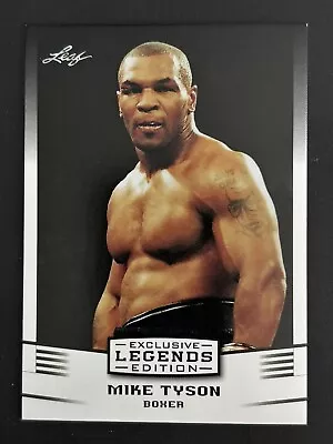 Mike Tyson 2022 Exclusive Legends Edition Mint Rare #ee-08 Boxing Card • $4.50