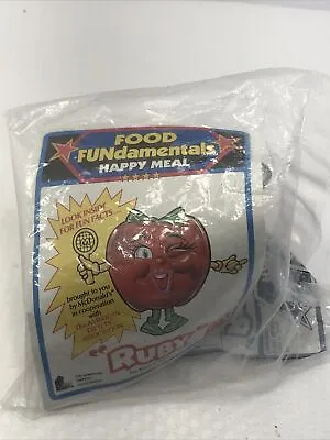 Vintage McDonald's RUBY Food Fundamentals 1992 Happy Meal Toy NEW SEALED • $9.99