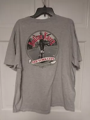 VTG Indian Larry New York City Men XL Double Sided Tee Motorcycle Brooklyn  • $48.99