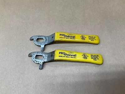 Lot Of 2 Pro Channel Steel Ball Valve Handle 5 1/4” #19D54 • $12.99