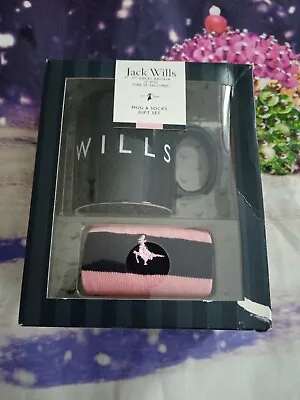 Jack Wills Mug And Socks Gift Set • £19.99