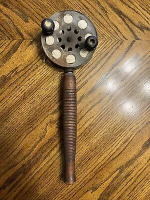Antique Ice Fishing Rod Solid Wood • $20