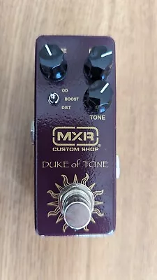 MXR CSP039 Duke Of Tone Overdrive Guitar Effect Pedal • $115